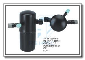 Accumulator for Auto Air Conditioning (Steel) 89*235