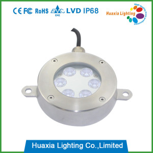 IP68 6X1w/6X3w RGB LED Underwater Fountain Lamp